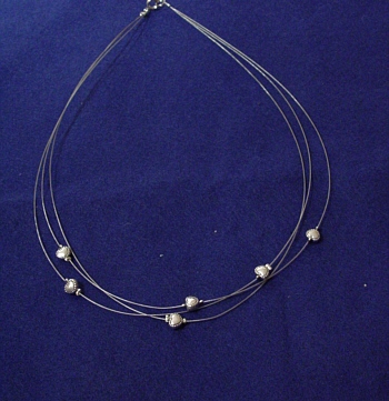 Silberne Herzen für kleine und große Girls.