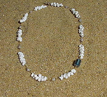 Marquesas Muschel-Edelstahl-Kette