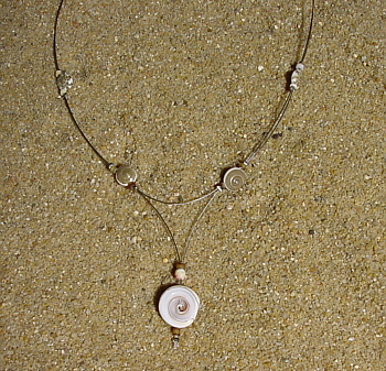 Rainbowstone Muschelschmuck