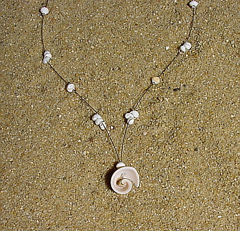 Rainbowstone Muschelschmuck