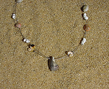 Rainbowstone Muschelschmuck