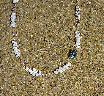 Rainbowstone Muschelschmuck