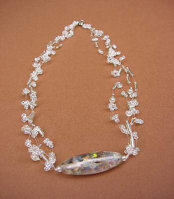 Perlenkette Rainbowstone.de