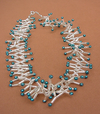 Perlenkette Rainbowstone.de