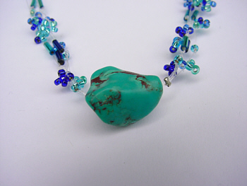 Perlenkette Rainbowstone.de