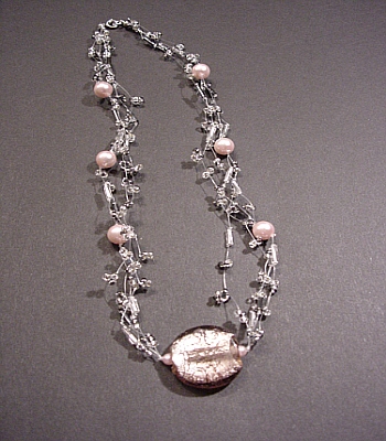 Perlenkette Rainbowstone.de